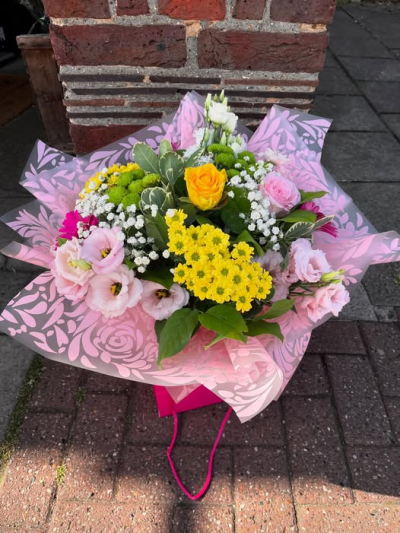 Mamma Mia - Make their day with this bright and vibrant collection of flowers, beautifully presented in a gift box / bag.