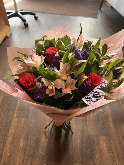 Hello - Say hello in style with this fabulous hand-tied. Why not take the opportunity to be spontaneous and surprise them today with a stunning flower delivery by their local florist.