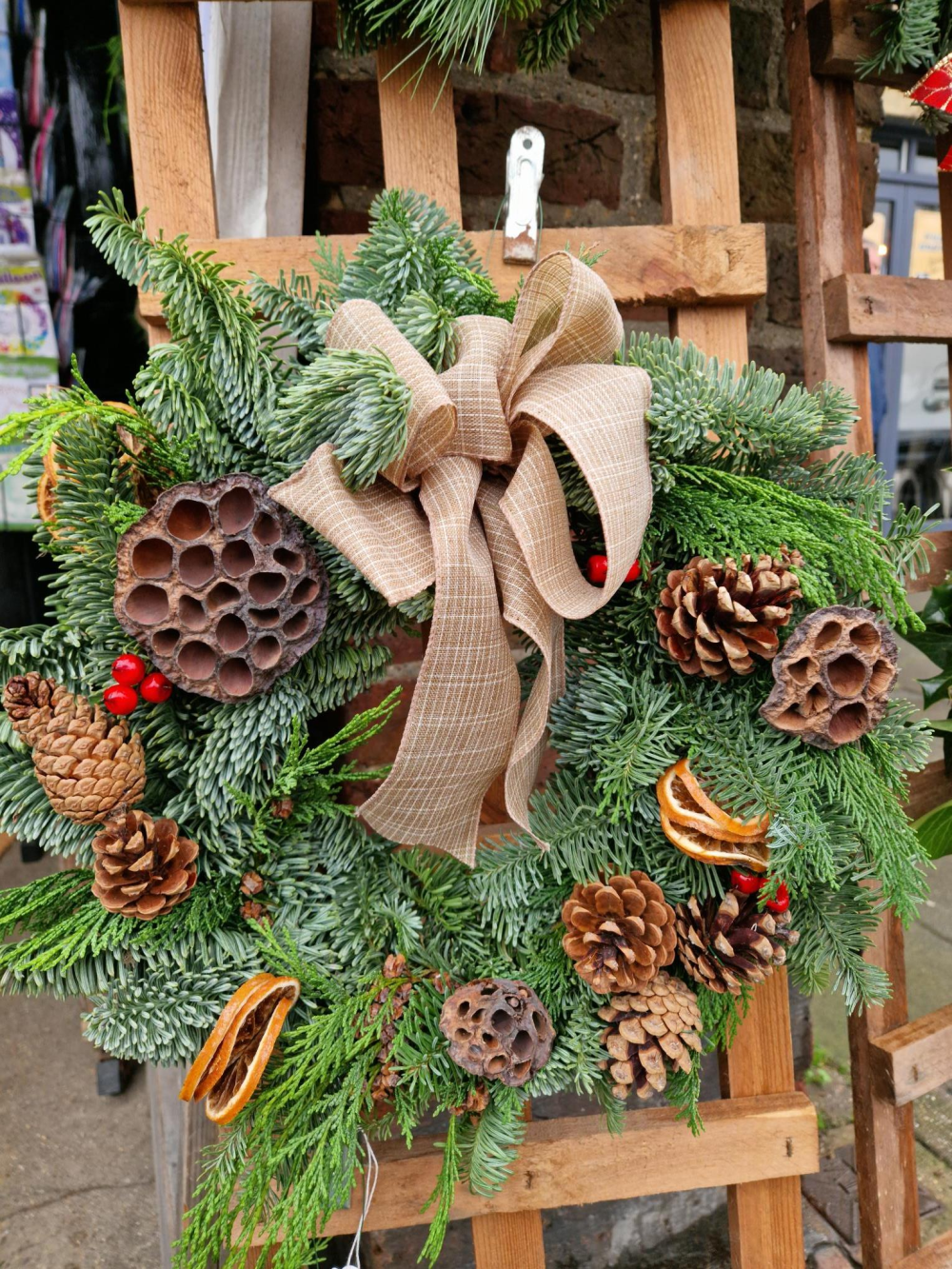 Festive wreath workshop